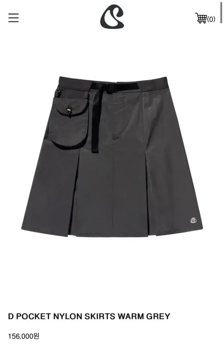 スカート coyseio WAIST PANEL SKIRT WAIST PANEL SKIRT CHARCOAL